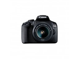 Цифровой зеркальный фотоаппарат Canon EOS 2000D kit EF-S 18-55 DC III Black (2728C007AA)