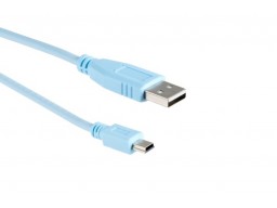 Console Cable 6ft with USB Type A and mini-B