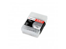 Скрепки металлические никелированные Comix B3506, 29 мм., (пласт. коробка 100 скрепок)