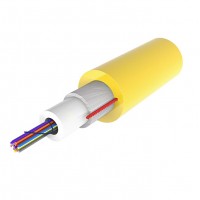 CA FO SM 4x9/125 OS2, ULSZH Indoor/Outdoor Loose Tube - Gel Cable Buffering 2098 m