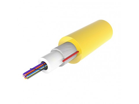 CA FO SM 4x9/125 OS2, ULSZH Indoor/Outdoor Loose Tube - Gel Cable Buffering 2098 m
