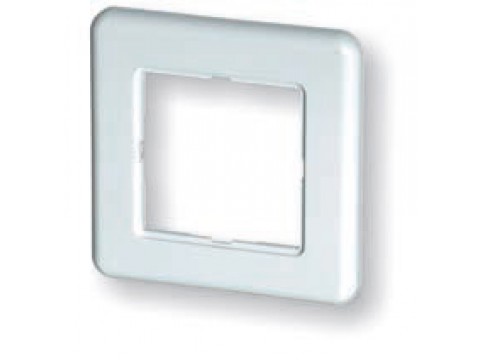 Frame for AMP DIN outlet 80x80, white EINFACH-RAHMEN