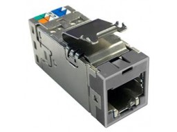 NETCONNECT Modular jack AMP-TWIST SLX cat.6A GY