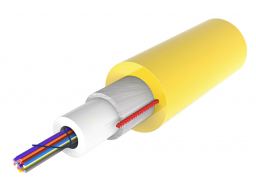 CA FO SM 24x9/125 OS2 (uni-tube), ULSZH Indoor/Outdoor Loose Tube - Gel Cable Buffering 2000m