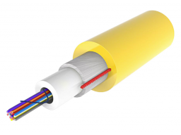 CA FO SM 4x9/125 OS2, ULSZH Indoor/Outdoor Loose Tube - Gel Cable Buffering 1220 m