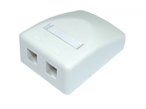 Outlet AMP extr. Office Box for 2 modules