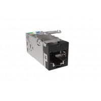 Modular jack NETCONNECT AMP-TWIST SLX cat.6A black