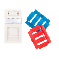 Adapter  22,5x45mm, 1-port. adaptor for E series modules