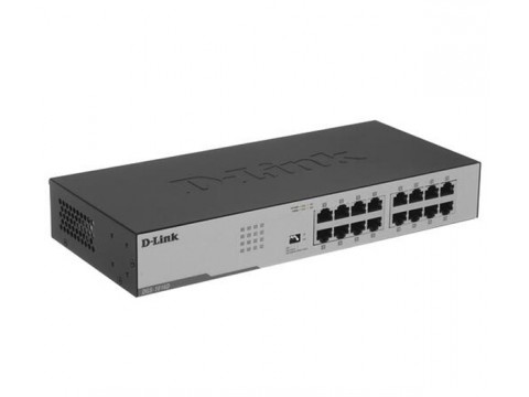 D-Link DGS-1016D/I1A Коммутатор неуправл гигабитный 16 портов металлический корпус