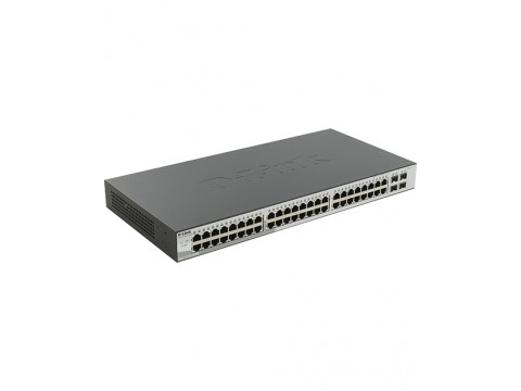 D-Link DGS-1210-52/ME/A1A  WebSmart коммутатор  48 портов 10/100/1000  + 4SFP