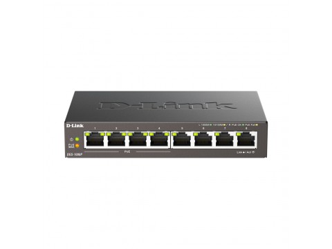 Коммутатор D-Link DGS-1008P/F3A