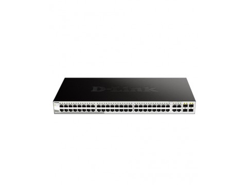 D-Link DGS-1210-52/F WebSmart коммутатор  48 портов 10/100/1000  + 4SFP