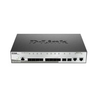 D-Link DGS-1210-12TS/ME Упра-ый комм-ор 2 уровня 10 портов 1000Base-X SFP и 2 порта 1000Мб