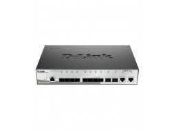 D-Link DGS-1210-12TS/ME Упра-ый комм-ор 2 уровня 10 портов 1000Base-X SFP и 2 порта 1000Мб