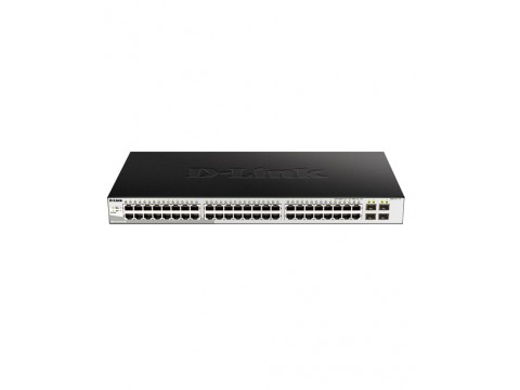 D-Link DGS-1210-52/ME/B1A   WebSmart коммутатор  48 портов 10/100/1000  + 4SFP