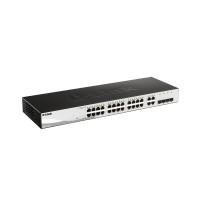 Коммутатор D-Link DGS-1210-28/FL2A 28 Ports/Gigabit Ethernet/Layer 2 Management/IPv6 Support/Auto Surveillance VLAN/Energy Efficient Ethernet