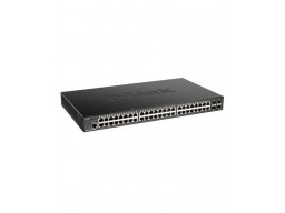 D-Link DGS-1250-52XMP/A1A Настраиваемый L2 коммутатор с 48 POE портами 1000Base-T и 4 10GBase-X SFP+