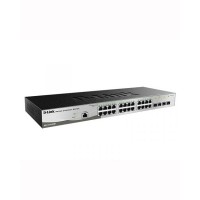 D-Link DGS-1210-28/ME/A2B WebSmart коммутатор  24 порта 10/100/1000  + 4SFP