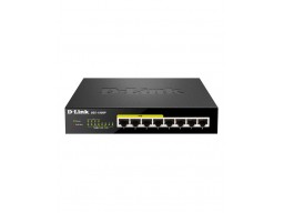 D-Link DGS-1008P/E1A Коммутатор 8-порт10/100/1000 неуправляемый с 4 PoE