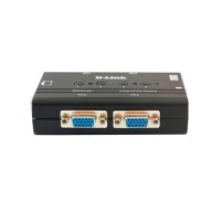 D-Link DKVM-4K/B3A 4-порт переключатель KVM с портами PS/2 и VGA