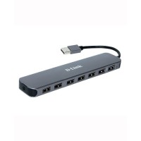 D-Link DUB-H7/E1A комбинированный 7-ти портовый концентратор