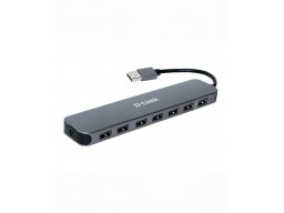 D-Link DUB-H7/E1A комбинированный 7-ти портовый концентратор