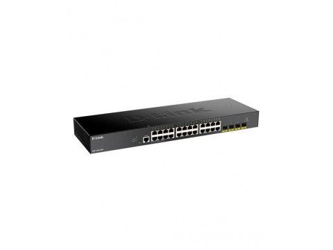 D-link DGS-1250-28X/A1A Настраиваемый L2 коммутатор c 24 портами 10/100/1000Base-T и 4 портами 10G