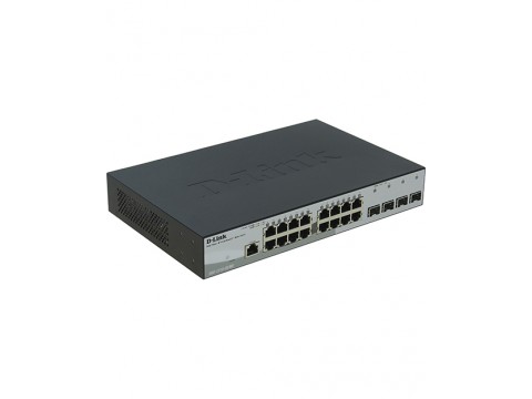 D-Link DGS-1210-20/ME/A1A  WebSmart коммутатор  16 портов 10/100/1000  + 4SFP