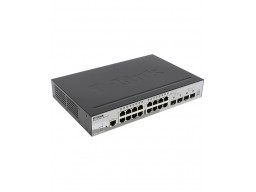 D-Link DGS-1510-20/A1A WebSmartPro коммутатор с 16 портов + 4 порта SFP