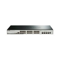 D-Link DGS-1510-28X/A1A Сте-мый комм-тор SmartPro 24 порта 10/100/1000Мб + 4 порта 10GBase-X SFP+