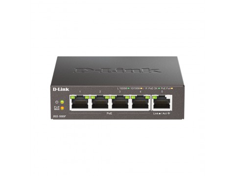 Коммутатор D-Link DGS-1005P/B3A
