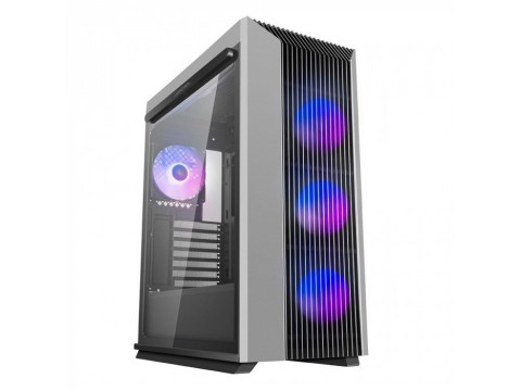Kорпус Deepcool CL500F R-CL500-BKNMA4N-A-1 ATX/Micro ATX/Mini-ITX,USB,3.1*2, HD-Audio+Mic,Кулер4*120см ARGB,БезБ/ПЧерный