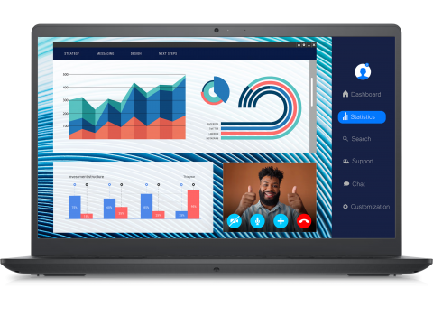 Ноутбук Dell Vostro 3420/Core i5-1235U/16GB/512GB SSD/14.0" FHD/Intel Iris Xe/Cam & Mic/WLAN + BT/Backlit Kb/3 Cell/W11Pro/3Yr