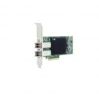 Emulex LPe35002 Dual Port FC32 Fibre Channel HBA, PCIe Low Profile, Customer Kit