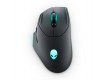 Dell Alienware Wireless Gaming Mouse - AW620M (Dark Side of the Moon)