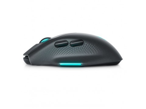 Dell Alienware Wireless Gaming Mouse - AW620M (Dark Side of the Moon)