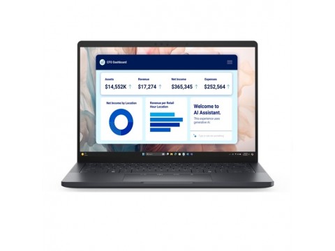 Dell Pro 13 Premium|U5-236V|16GB|512GB SSD|FgrPr|W11 Pro|IR Cam & Mic|WLAN + BT|13.3" FHD+|Backlit Kb|3 Cell|vPro|3Y ProSupport