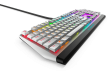 Alienware Low-profile RGB Mechanical Gaming Keyboard - AW510K (Lunar Light) US Int. (QWERTY)