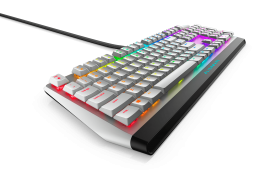 Alienware Low-profile RGB Mechanical Gaming Keyboard - AW510K (Lunar Light) US Int. (QWERTY)