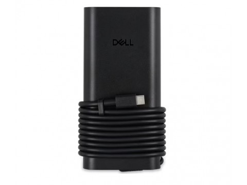 Dell 165W USB-C GaN AC Adapter with PowerCord- EURO - 1yr Ltd HW Warranty- SnP