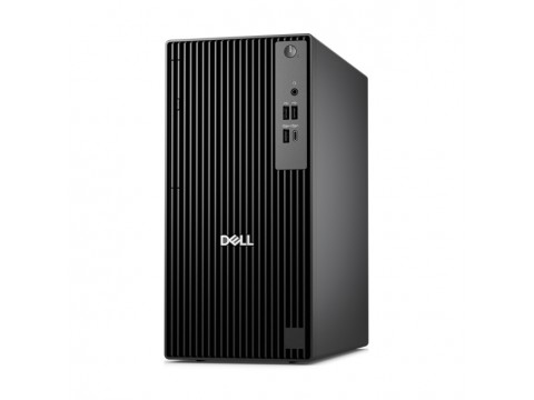 Dell Pro Tower QCT1250/i3-14100/8GB DDR5/M.2 512GB NVMe SSD/Integrated Graphics/WiFi+Bt/|Wireless Kb &amp; Mouse/Ubuntu/1Yr PS NBD