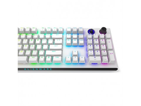 Alienware Tri-Mode Wireless Gaming Keyboard - AW920K - US (QWERTY) - Lunar Light