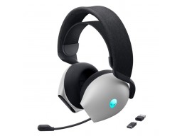 Alienware Tri-Mode Wireless Gaming Headset AW725H - Lunar Light