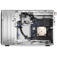 DELL PE T350 8x3.5''/ Xeon E-2314G/16GB UDIMM/1x480GB SSD SATA RI/H7555/2xPSU(600W)/2x1GBe/iDRAC9 Enterprise/3Yr PS