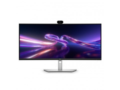 Dell Pro P 34 USB-C Hub Webcam Monitor - P3426WEV/34"/3440 x 1440/IPS/21:9/178/1xDP, 1xHDMI, 3xUSB-A, USB-B, 3xUSB-C/1xRJ45/War 3Yrs
