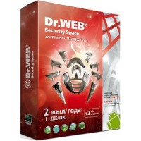 Программное обеспечение Dr.Web Security Space SILVER Лицензионный сертификат для 1 ПК на 2 года+ 2 месяца в подарок (BHW-BK-26M-1-A3)
