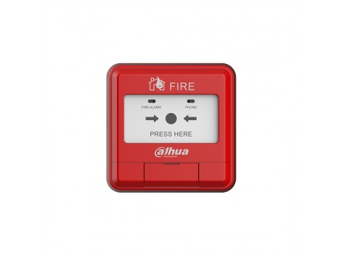 Извещатель пожарный ручной адресный Dahua DHI-HY-1200