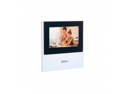 Монитор видеодомофона IP 4.3" White DHI-VTH2611L-WP / 1024x600 Resolution / Capacitive Touch Screen / Alarm Inputs 
