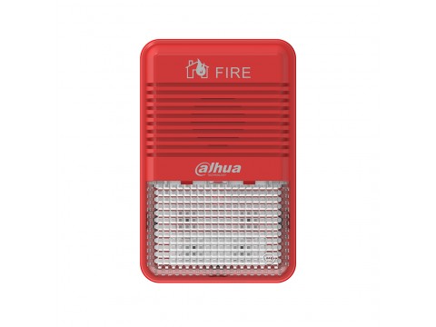 Оповещатель пожарный адресный комбинированный (световой-звуковой) Dahua DHI-HY-1500