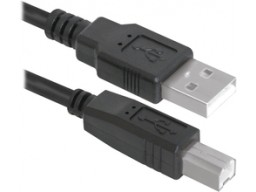 Кабель Defender USB04-10 USB2.0 AM-BM, 3.0м (ДЛЯ ПРИНТЕРА)